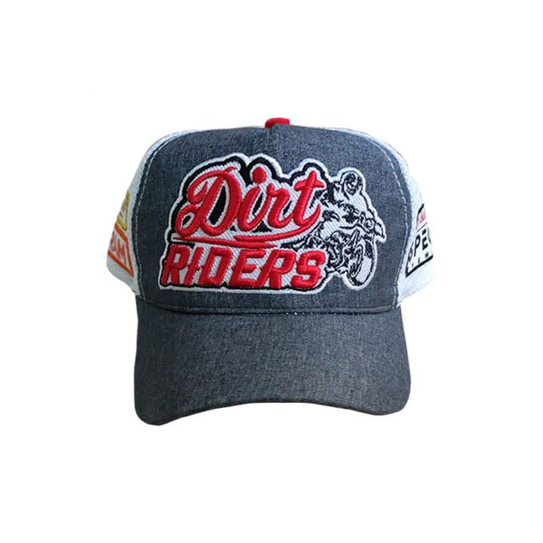 Team Hat - Gris/Blanco